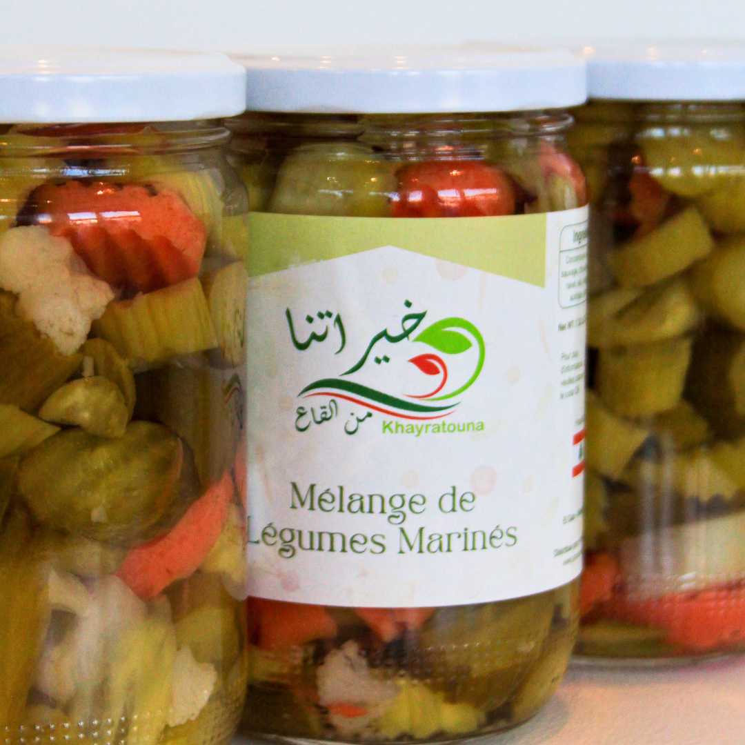 Mélanges de Legumes Marinés